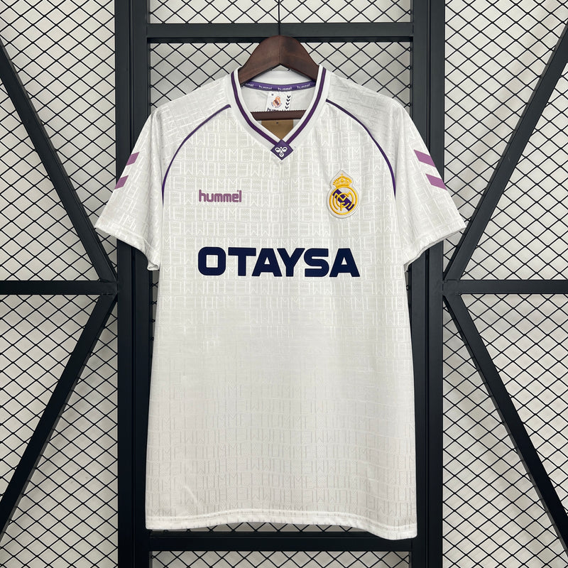 Camisa Retrô Real Madrid Home 90/92