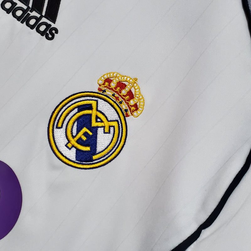 Camisa Real Madrid manga longa Home 06/07