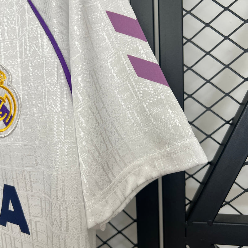 Camisa Retrô Real Madrid Home 90/92