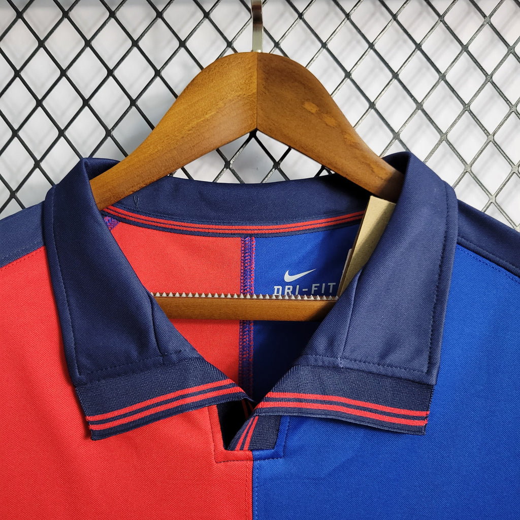 Camisa Barcelona Edição Comemorativa 100 Anos - Versão Retro Manga Longa