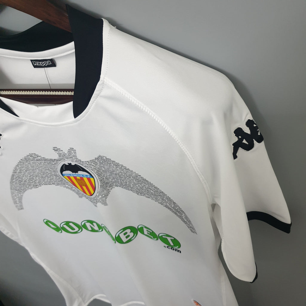 Camisa Valencia Titular 09/10 - Versão Retro 111