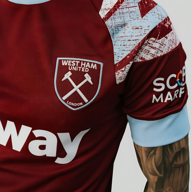 Camisa West Ham I – 2022