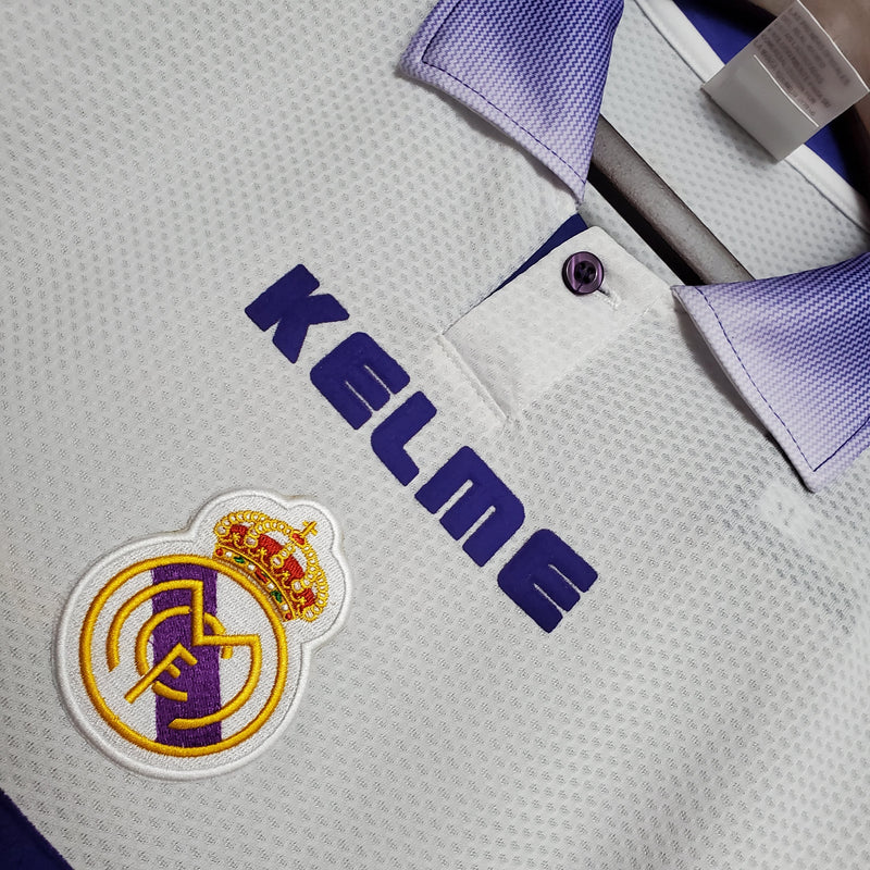 Camisa Real Madrid Titular 97/98 - Versão Retro