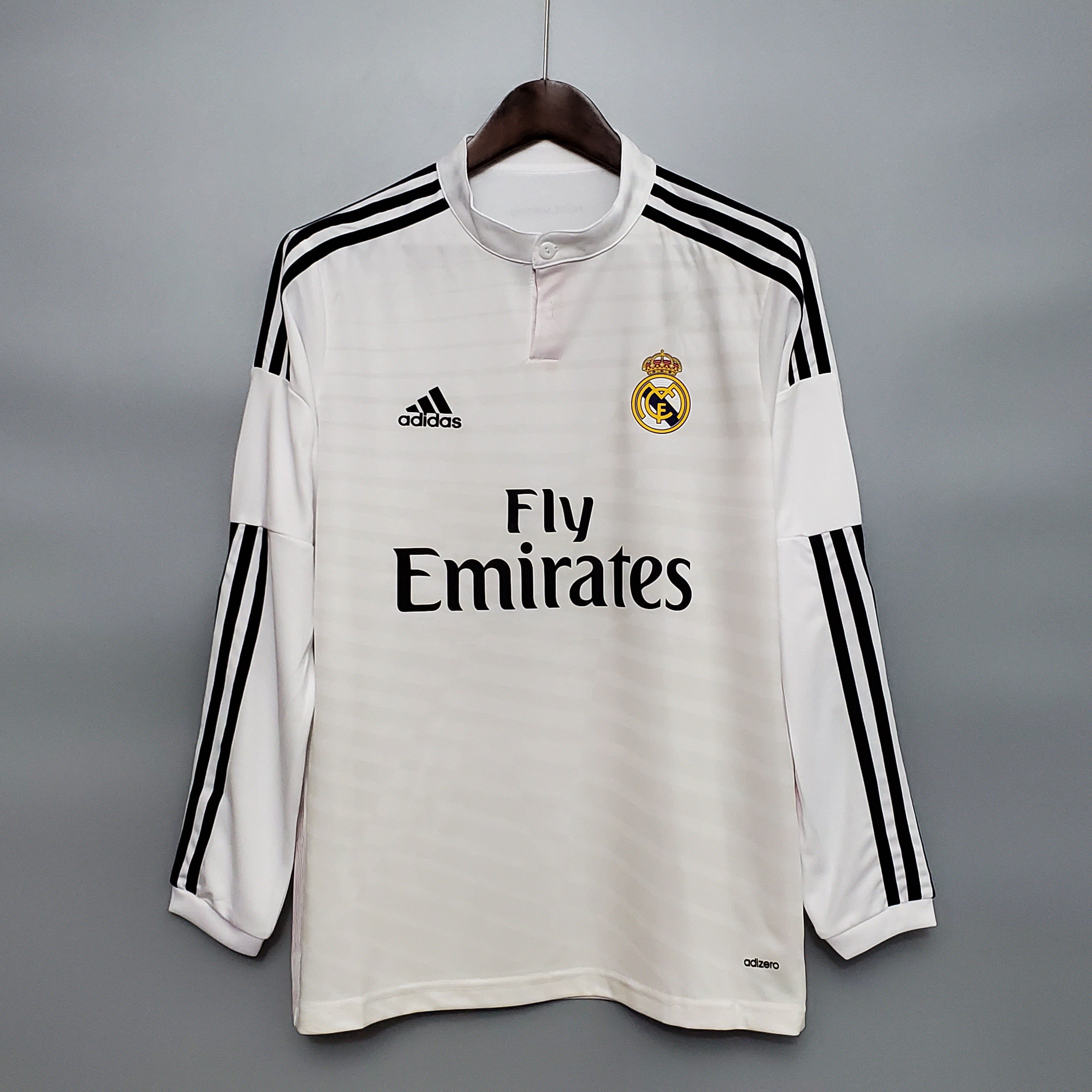 Camisa Real Madrid Titular 14/15 - Versão Retro Manga Longa
