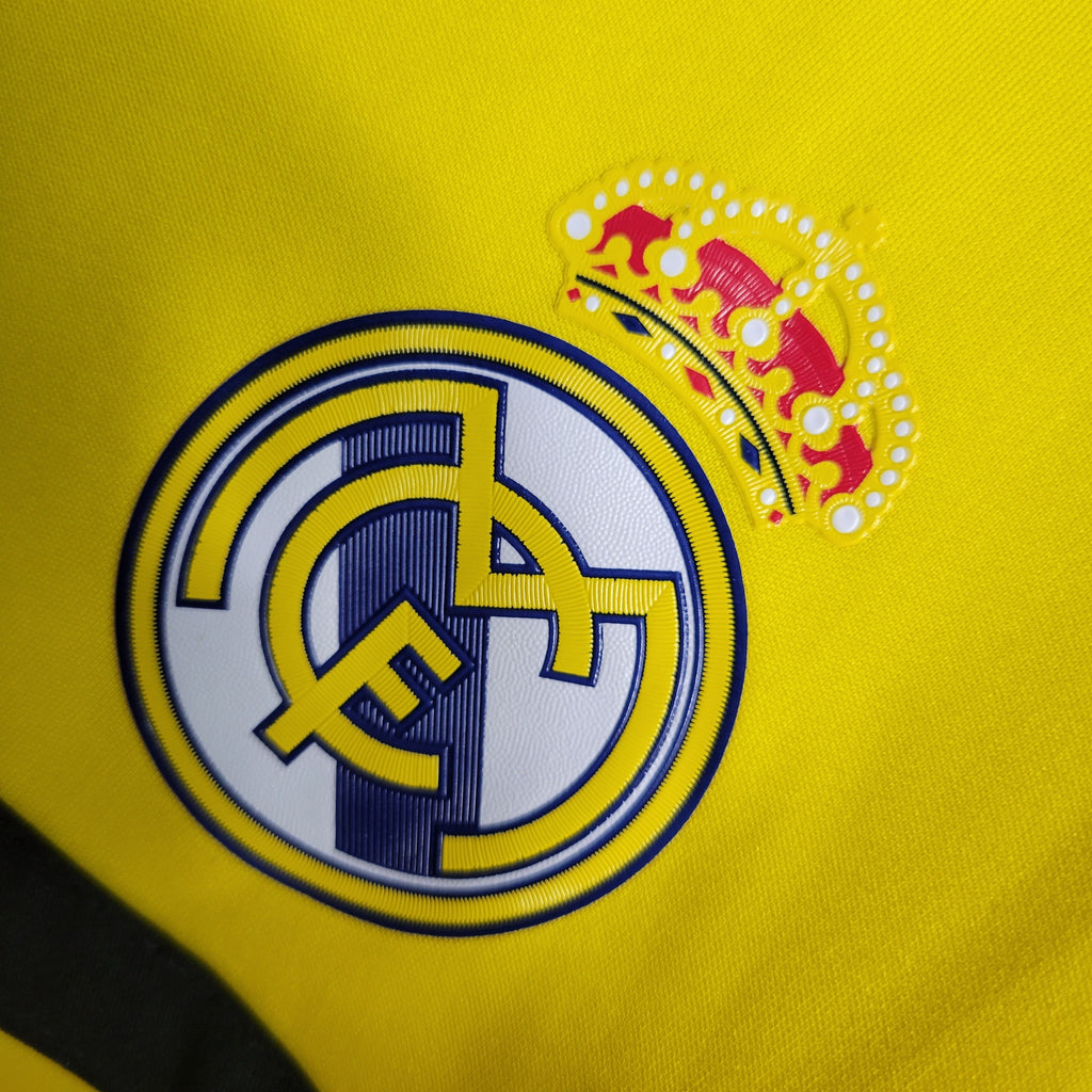 Camisa Real Madrid Goleiro Amarela 11/12 - Versão Retro 111