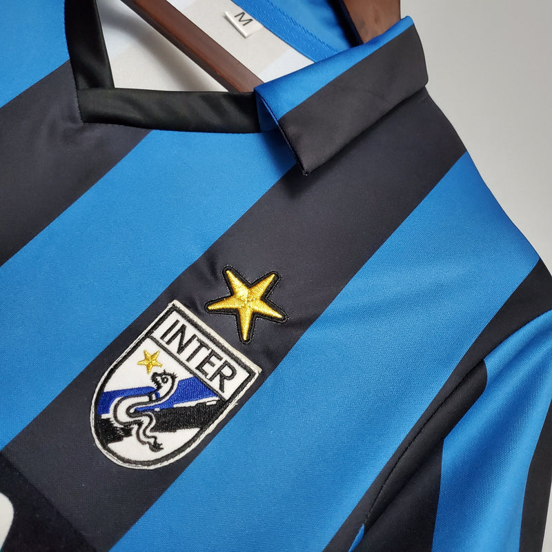 Camisa Inter de Milão Titular 88/90 - Versão Retro