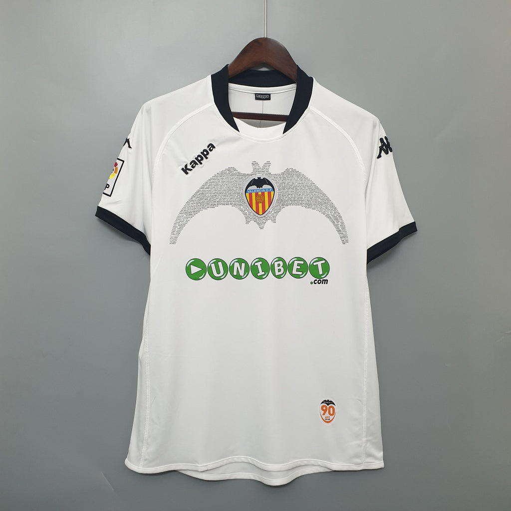 Camisa Valencia Titular 09/10 - Versão Retro 111