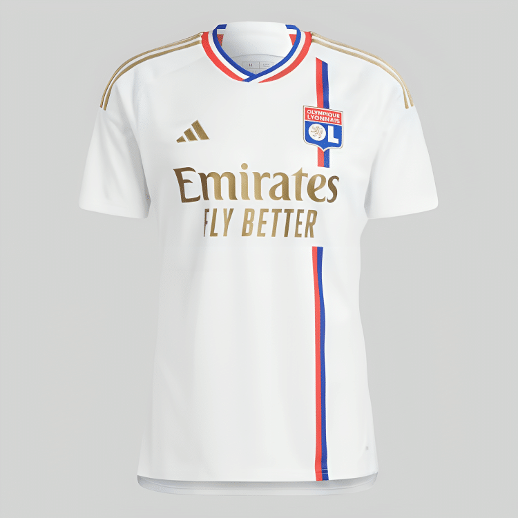Camisa Olympique Lyon I – Versão Jogador – 2023