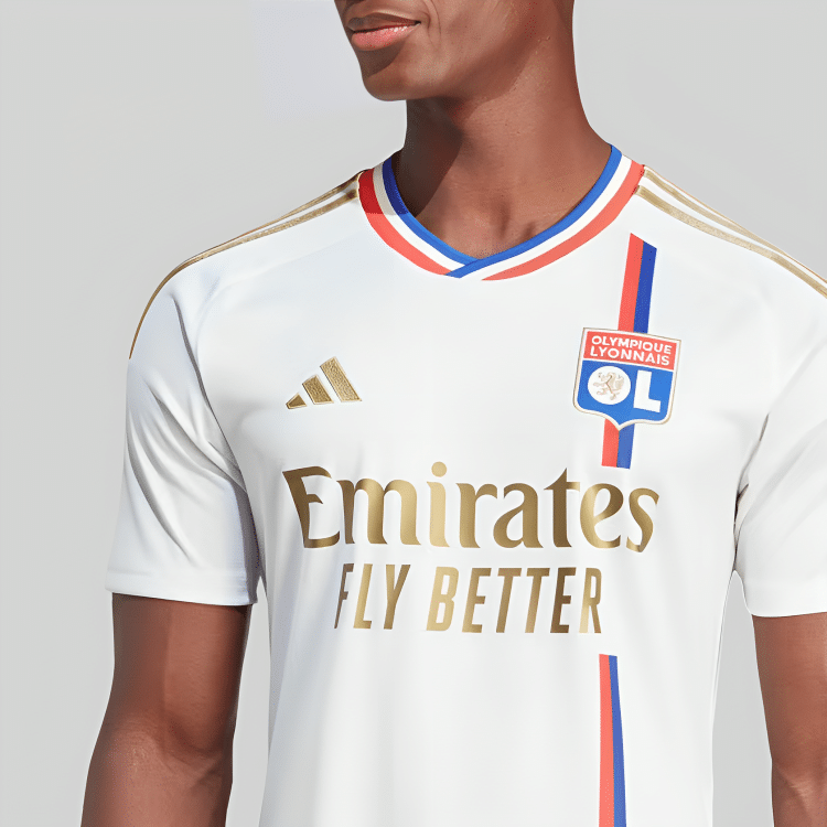 Camisa Olympique Lyon I – Versão Jogador – 2023