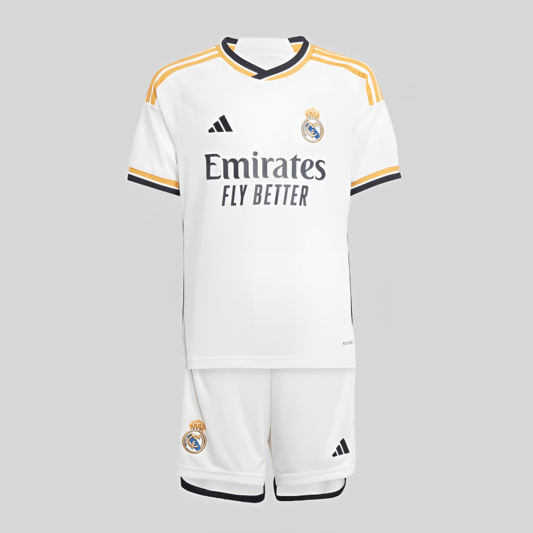 Kit Real Madrid I 2023 – Infantil