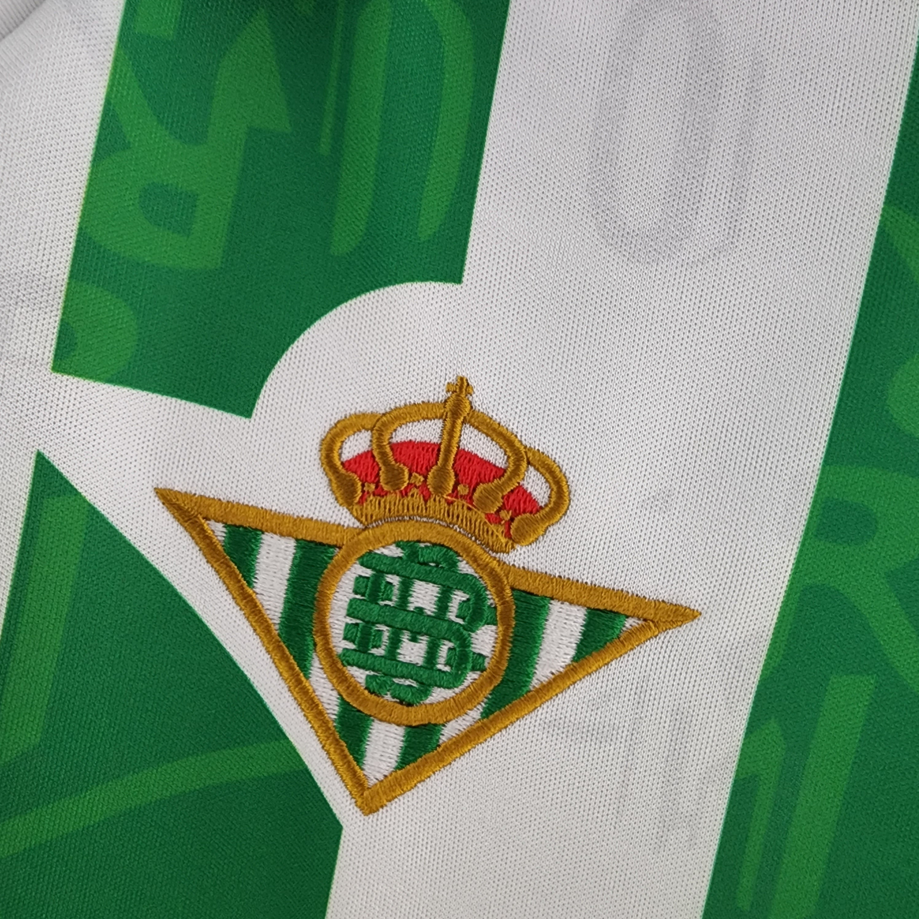 Camisa Real Betis Titular 94/95 - Versão Retro 111