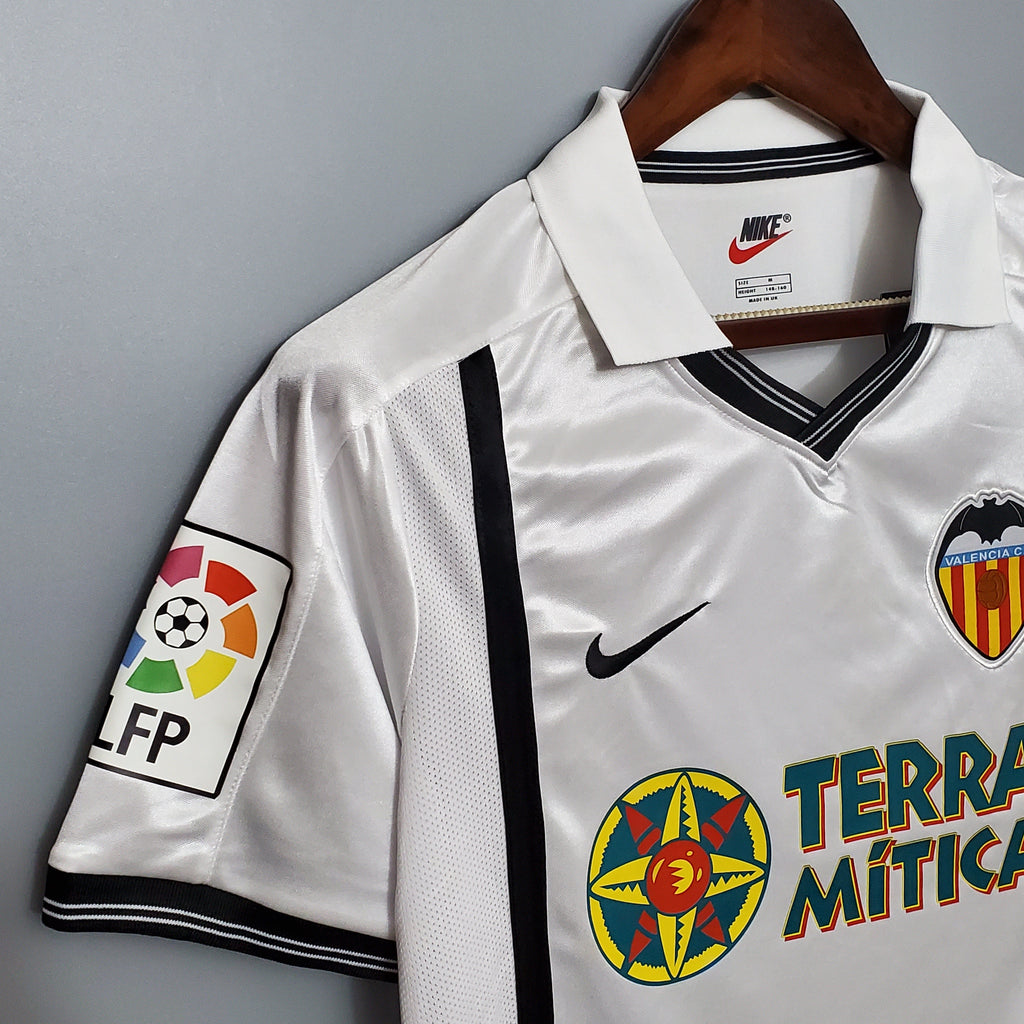 Camisa Valencia Titular 01/02 - Versão Retro 111