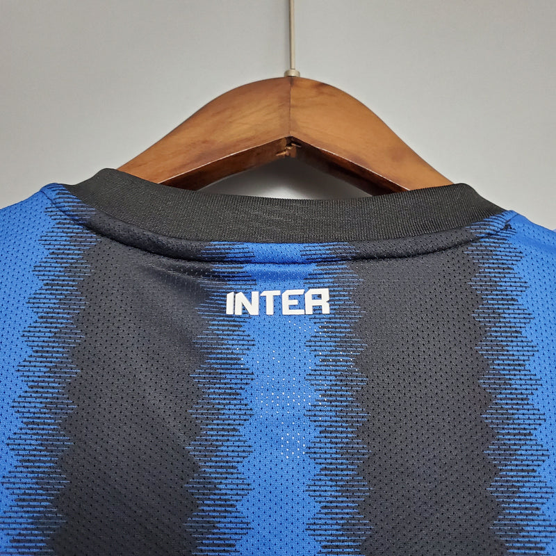 Camisa Inter de Milão Titular 10/11 - Versão Retro Manga Longa