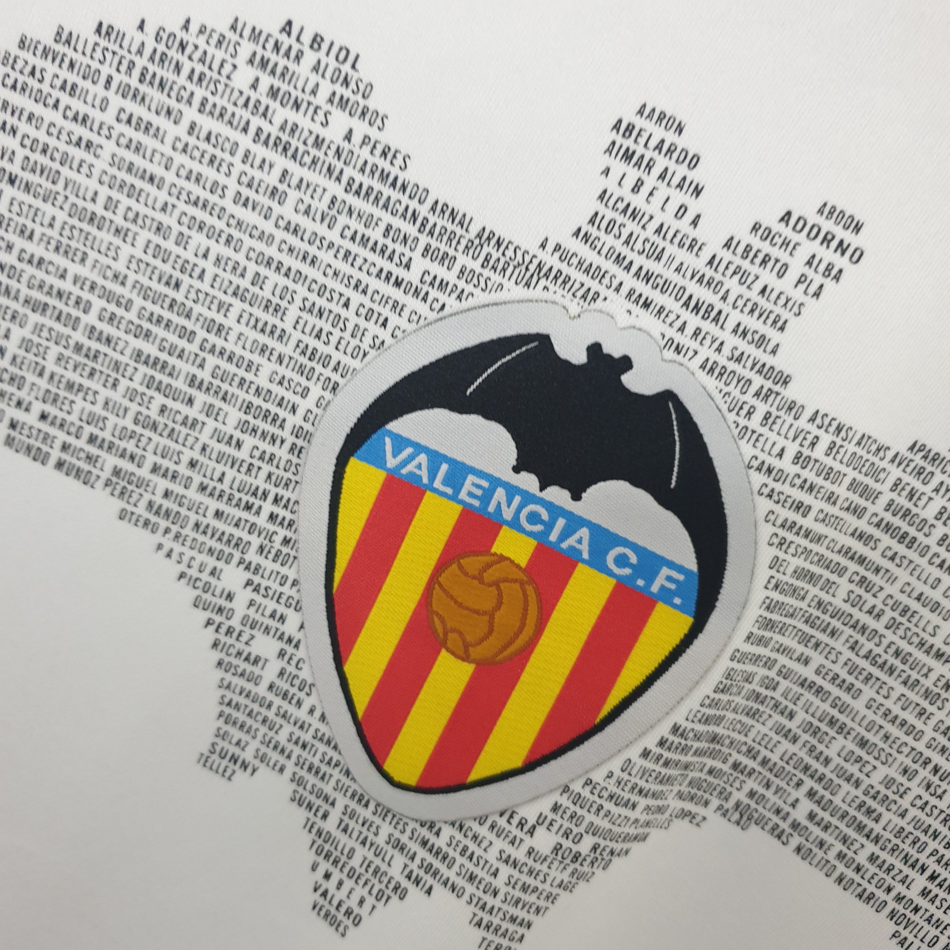 Camisa Valencia Titular 09/10 - Versão Retro 111