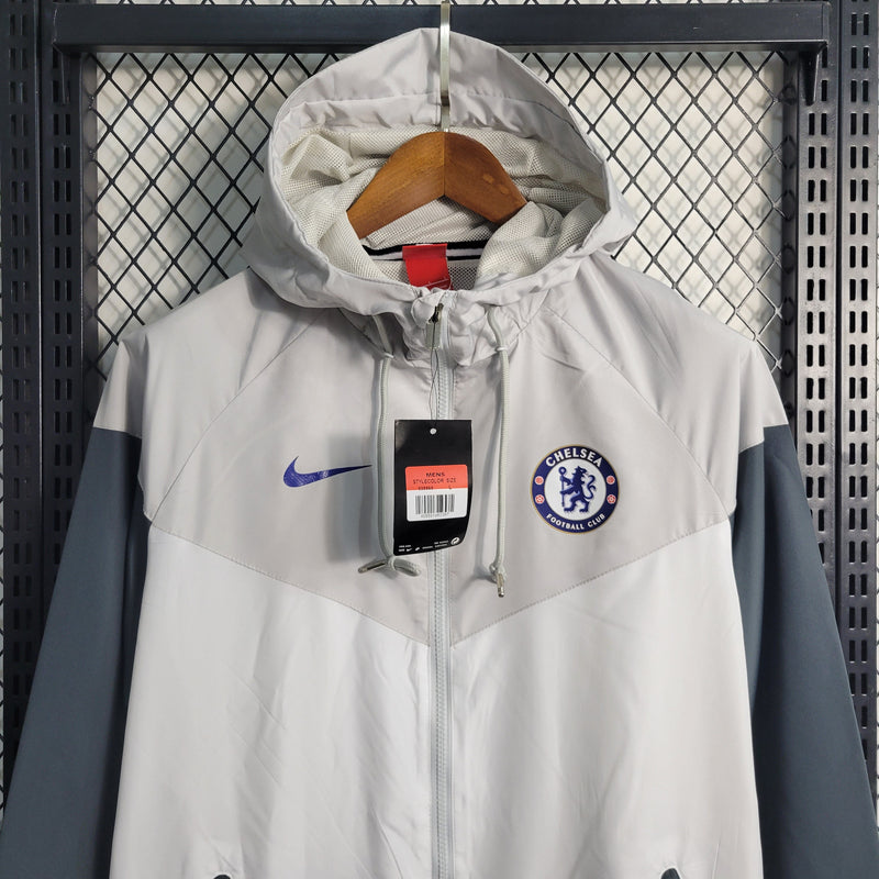 Jaqueta Corta Vento Chelsea 23/24 - Branco