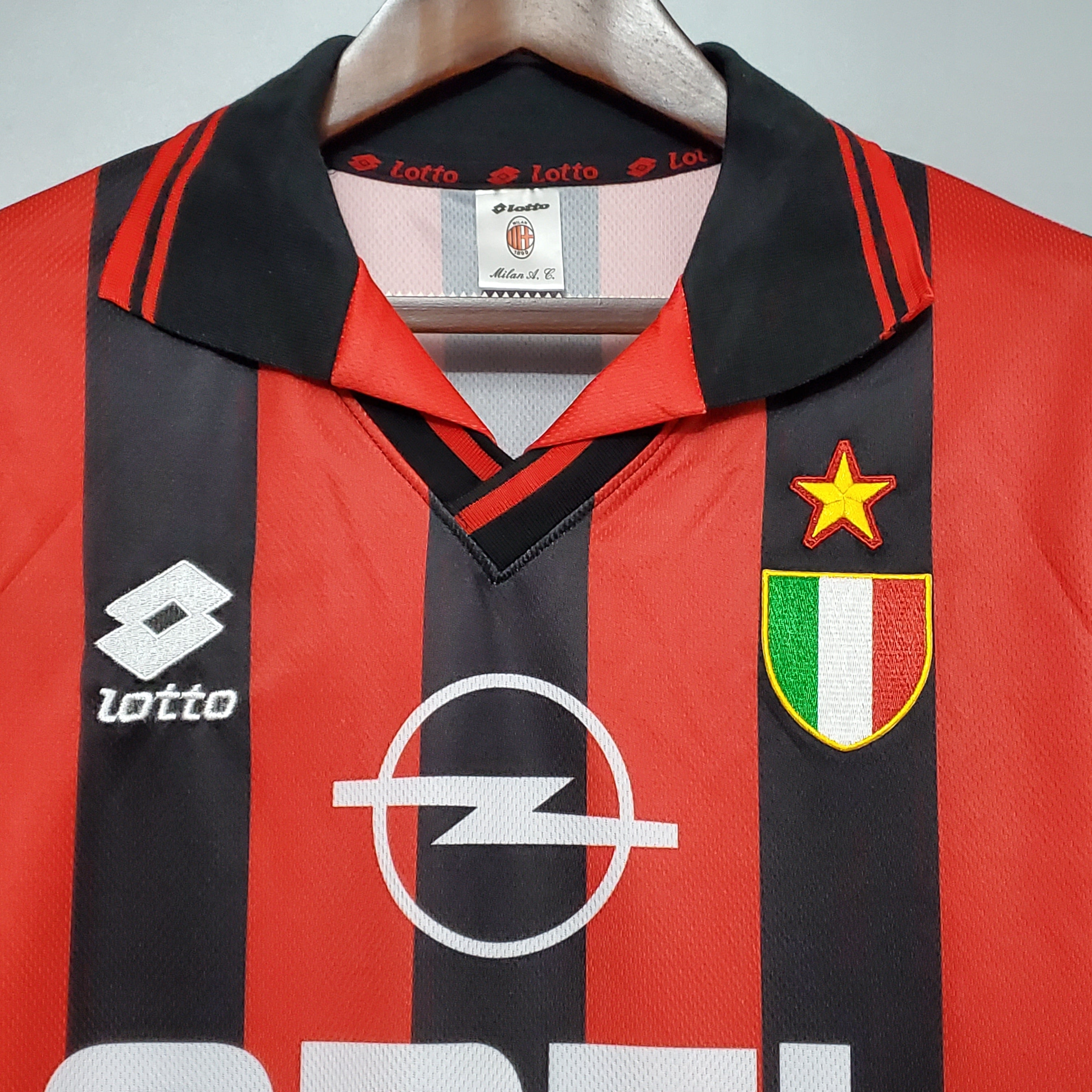 Camisa Milan Titular 96/97 - Versão Retro 111