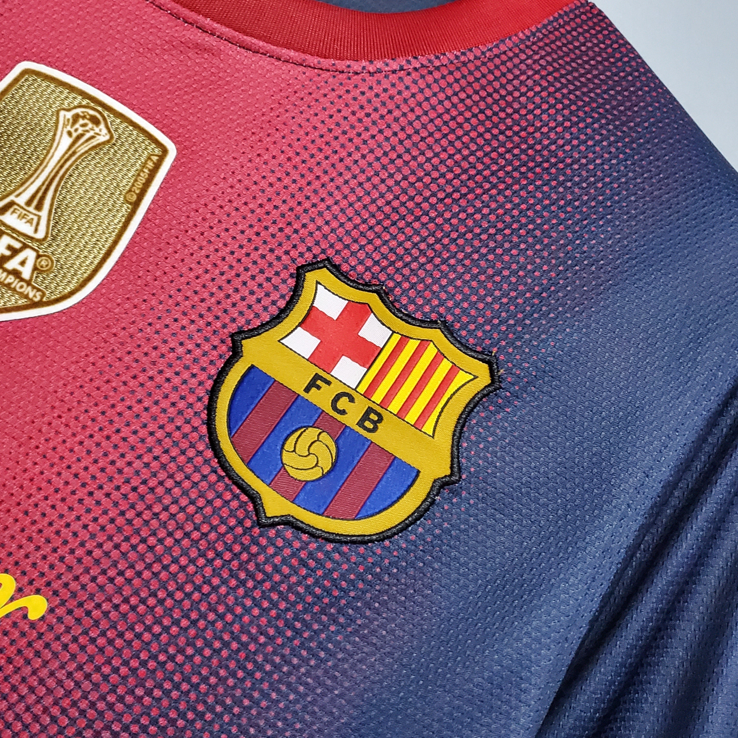 Camisa Barcelona Titular 12/13 - Versão Retro