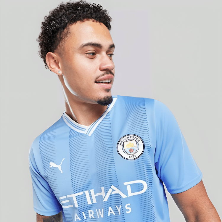 Camisa Manchester City I Versão Jogador – 2023