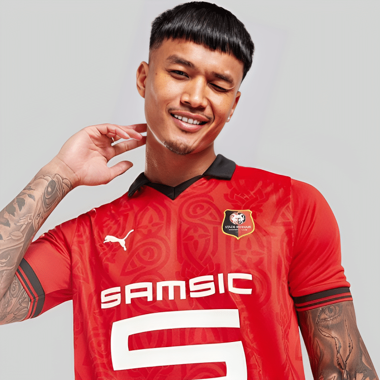 Camisa Rennes I – 2023