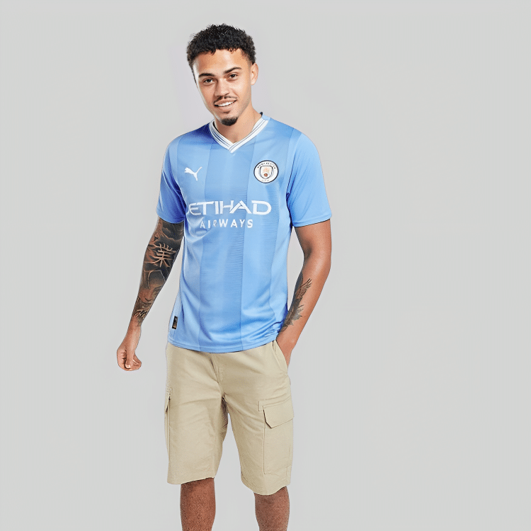 Camisa Manchester City I Versão Jogador – 2023